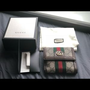 Gucci Ophidia French Flap Wallet Online 